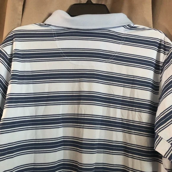 Columbia Collared Striped Golf Polo - Picture 7 of 9